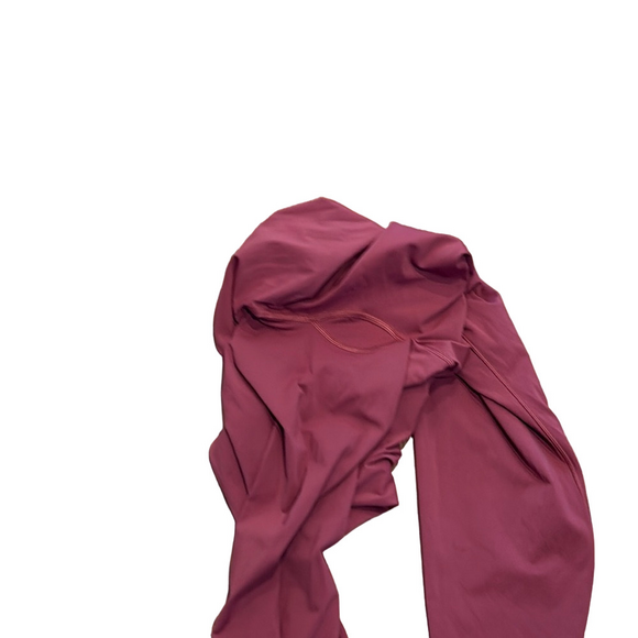 Lululemon Red Mauve Base Pace High-Rise Running Tight / Legging | Size 14, 25” - Picture 7 of 7